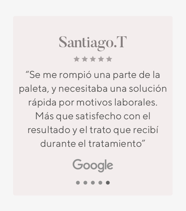 testimonio paciente consultorio odontológico recoleta
